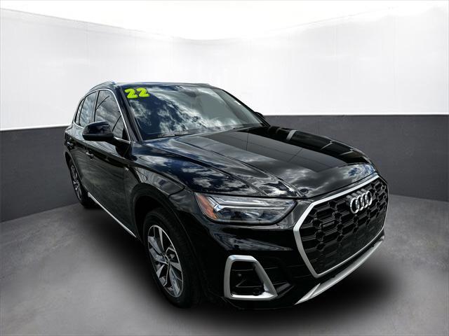 used 2022 Audi Q5 car, priced at $34,500