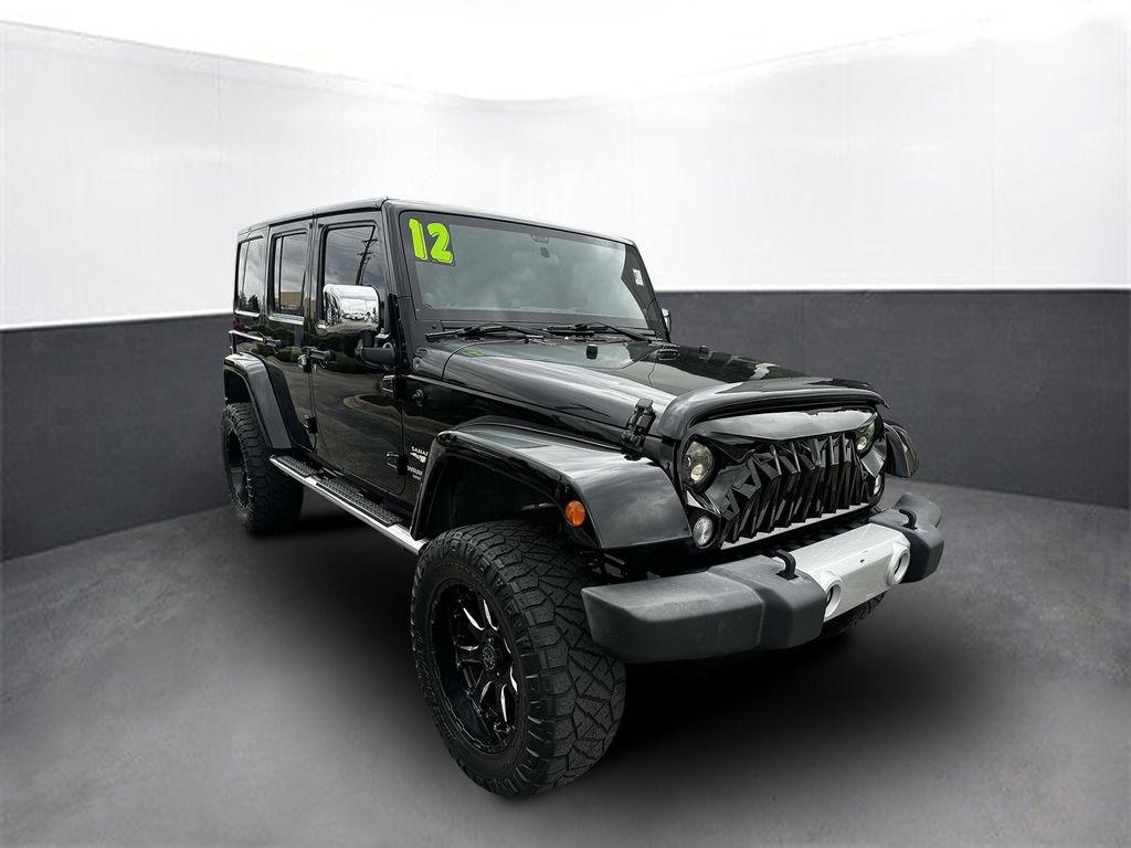 used 2012 Jeep Wrangler Unlimited car, priced at $15,750