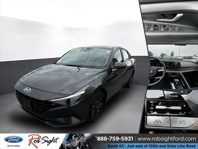 used 2023 Hyundai Elantra car, priced at $19,500