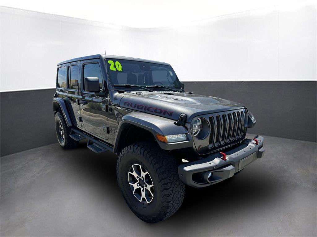 used 2020 Jeep Wrangler Unlimited car, priced at $35,000
