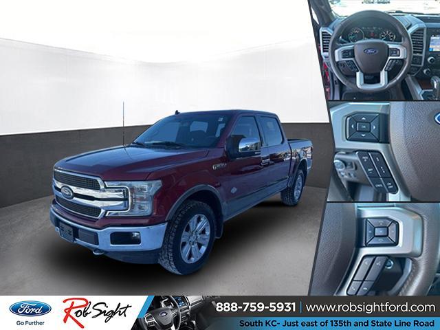 used 2018 Ford F-150 car, priced at $37,500