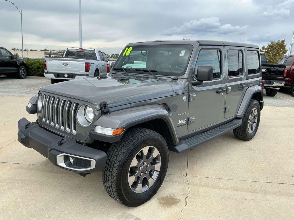 used 2018 Jeep Wrangler Unlimited car, priced at $25,500