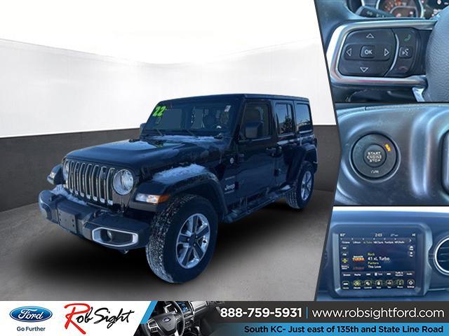 used 2022 Jeep Wrangler Unlimited car, priced at $33,000