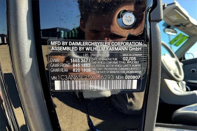 used 2005 Chrysler Crossfire car, priced at $11,500