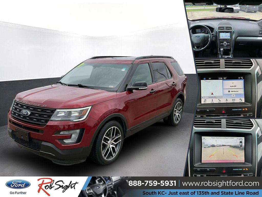 used 2017 Ford Explorer car, priced at $12,500