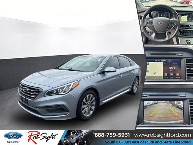 used 2015 Hyundai Sonata car, priced at $10,500