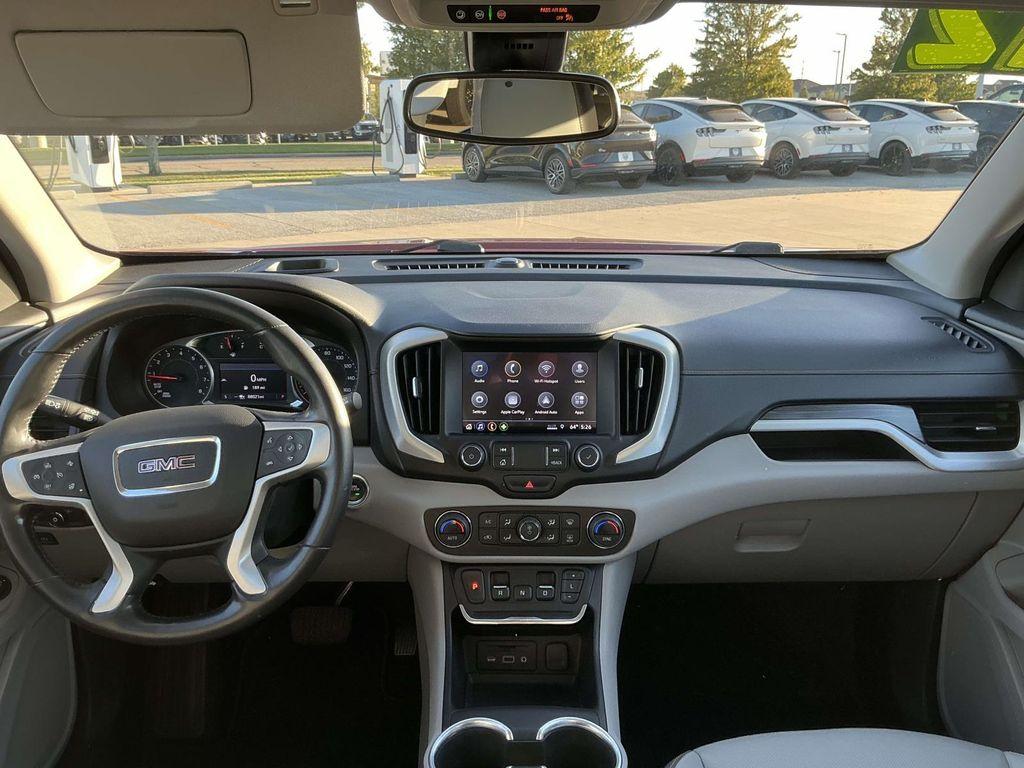 used 2021 GMC Terrain car, priced at $17,400
