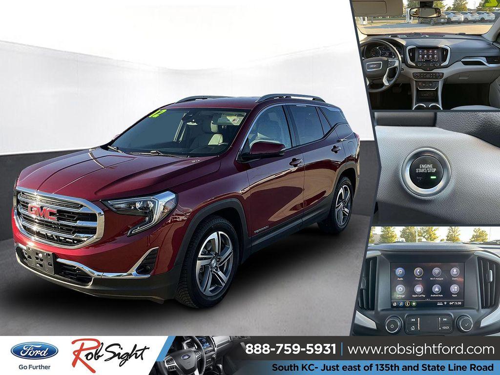 used 2021 GMC Terrain car, priced at $17,400