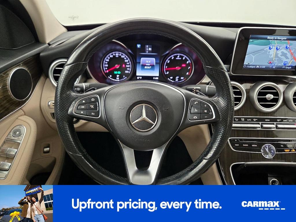 used 2016 Mercedes-Benz C-Class car, priced at $17,998
