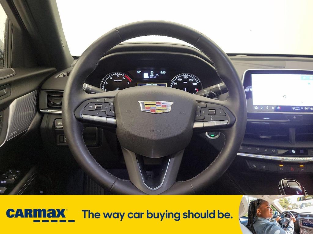used 2025 Cadillac CT4 car, priced at $39,998
