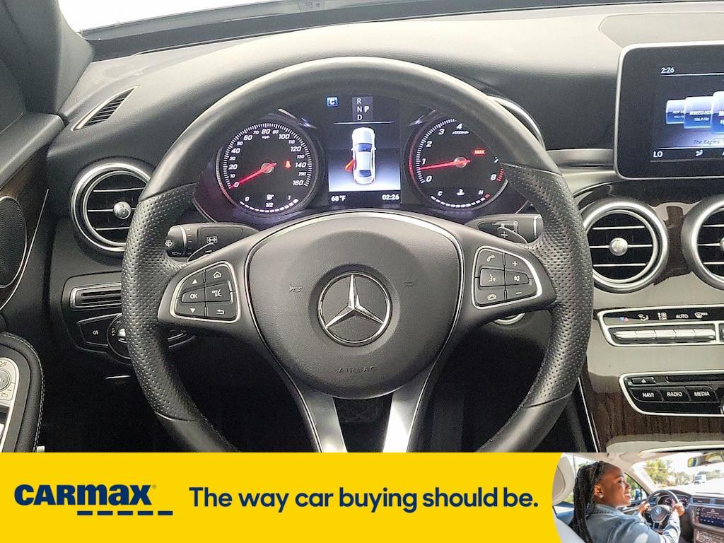 used 2018 Mercedes-Benz C-Class car, priced at $24,998
