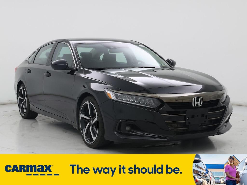 used 2021 Honda Accord car, priced at $20,998