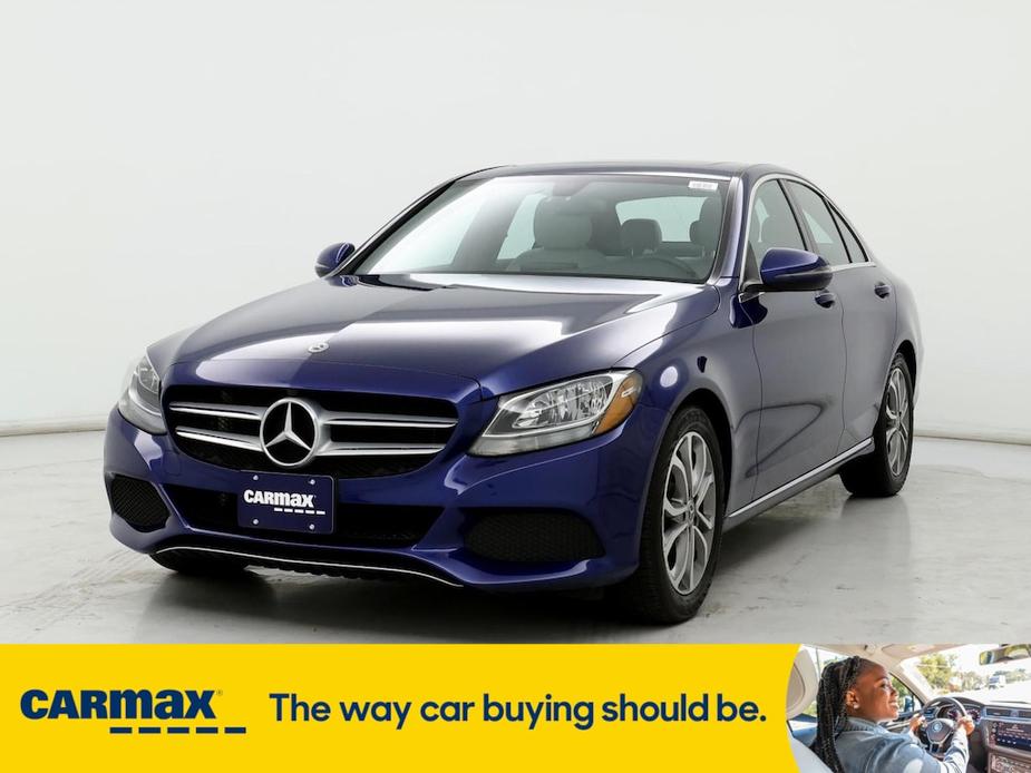 used 2018 Mercedes-Benz C-Class car, priced at $23,998