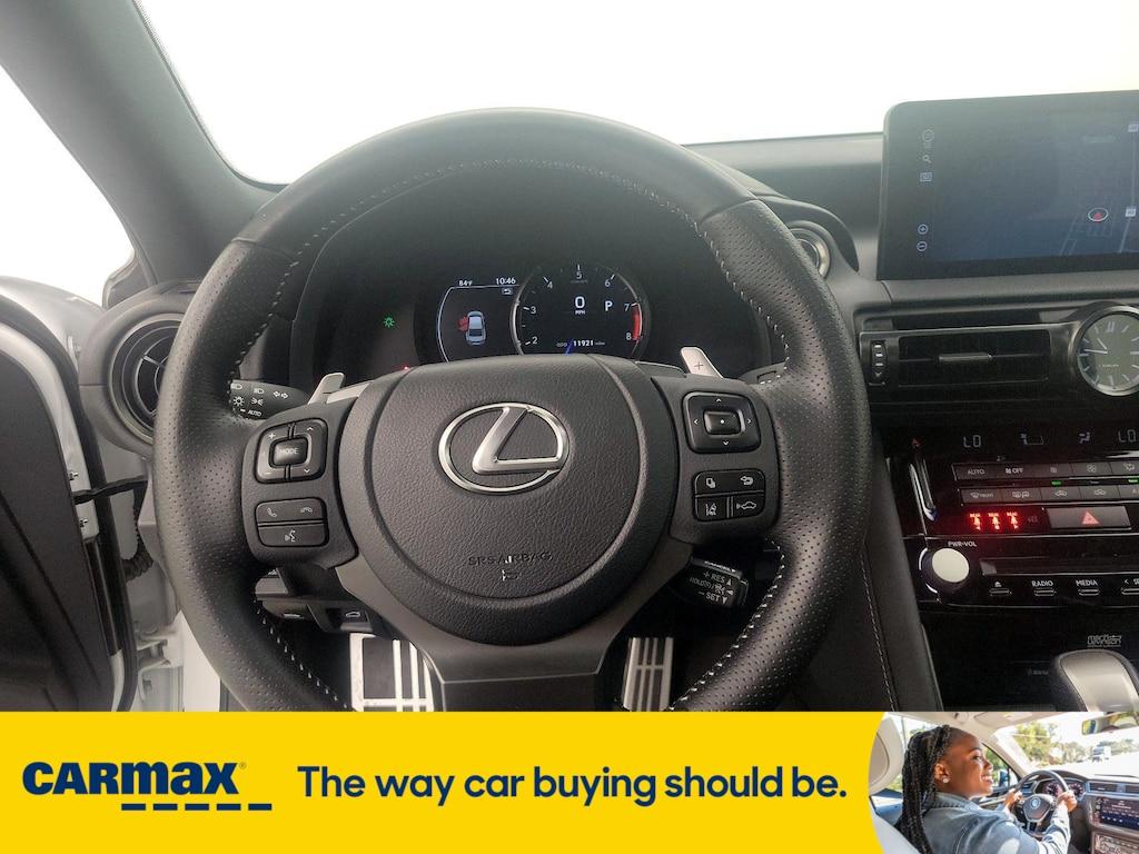used 2024 Lexus IS 500 car, priced at $65,998