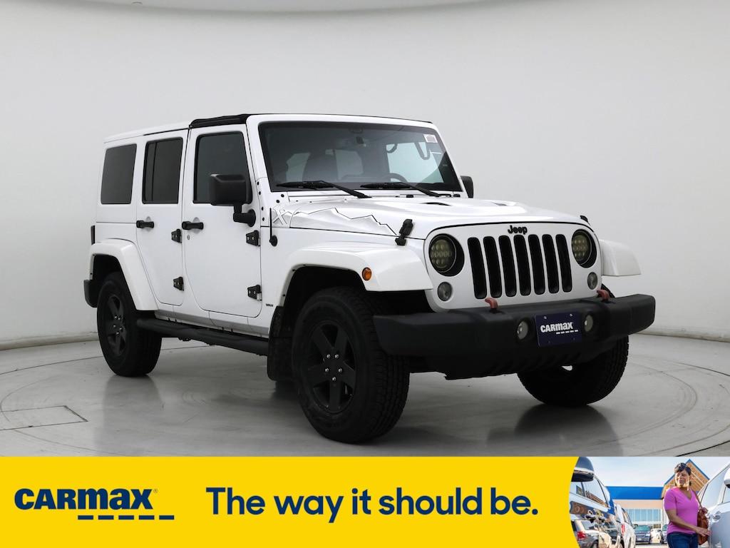 used 2015 Jeep Wrangler car, priced at $20,998