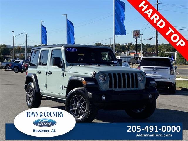 used 2024 Jeep Wrangler car, priced at $37,160