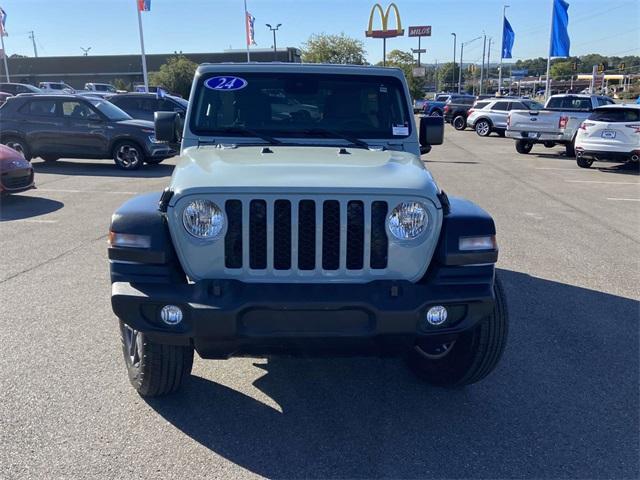 used 2024 Jeep Wrangler car, priced at $34,999