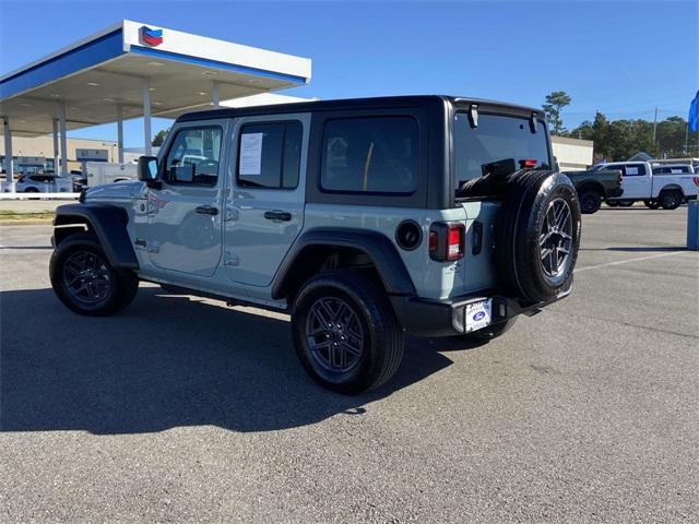 used 2024 Jeep Wrangler car, priced at $34,999