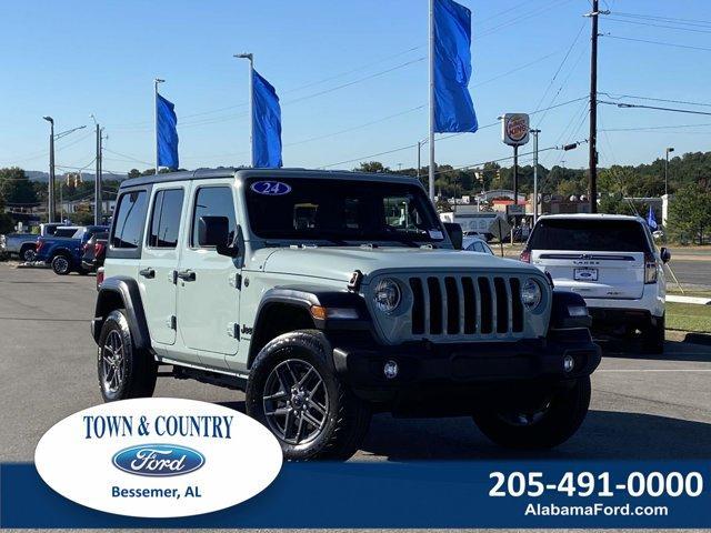 used 2024 Jeep Wrangler car, priced at $38,820