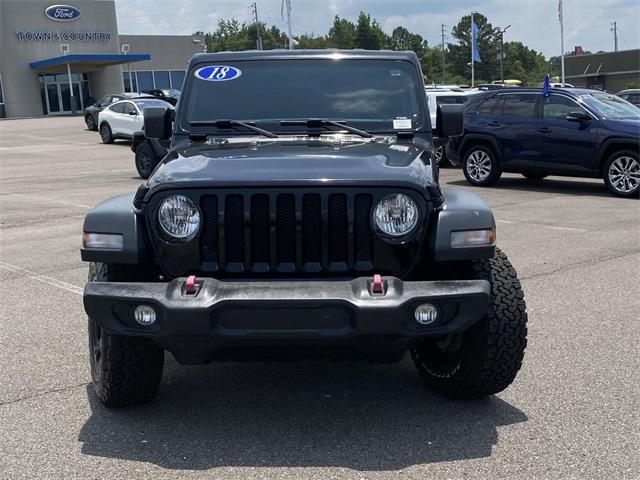 used 2018 Jeep Wrangler Unlimited car, priced at $22,990