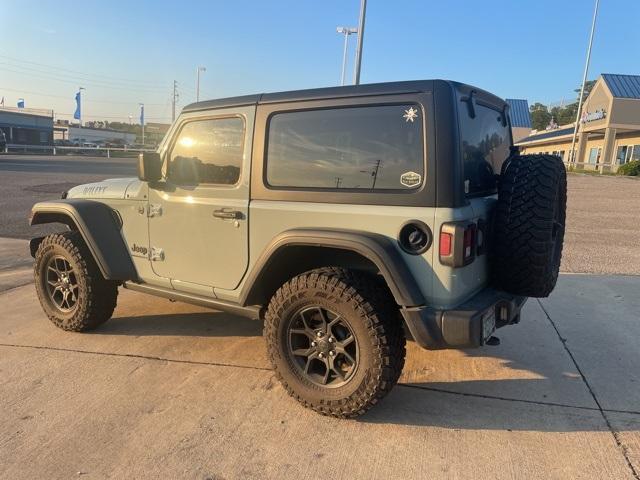 used 2024 Jeep Wrangler car, priced at $35,890