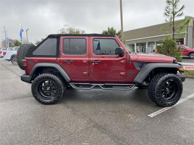 used 2021 Jeep Wrangler Unlimited car, priced at $35,985