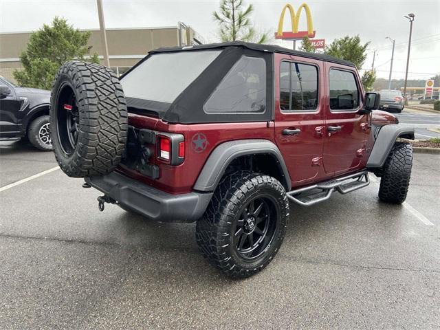 used 2021 Jeep Wrangler Unlimited car, priced at $35,985