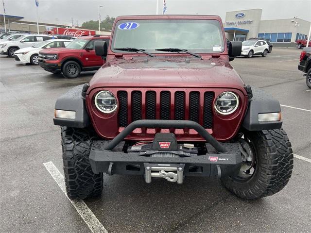 used 2021 Jeep Wrangler Unlimited car, priced at $35,985