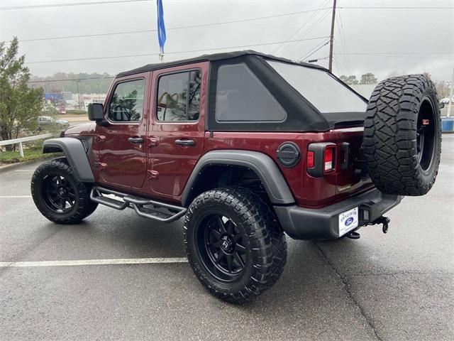 used 2021 Jeep Wrangler Unlimited car, priced at $35,985