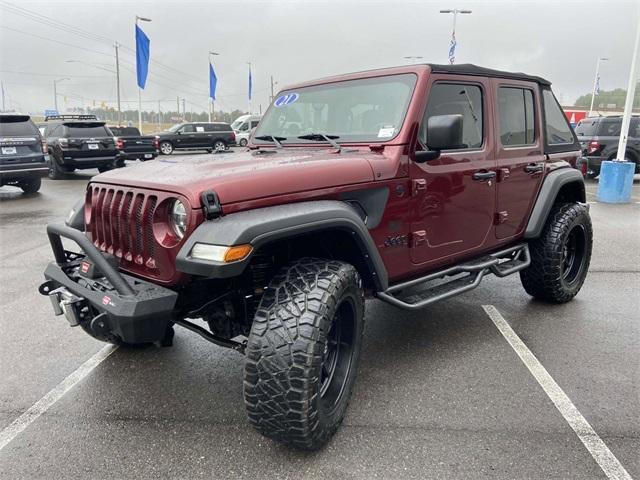 used 2021 Jeep Wrangler Unlimited car, priced at $35,985