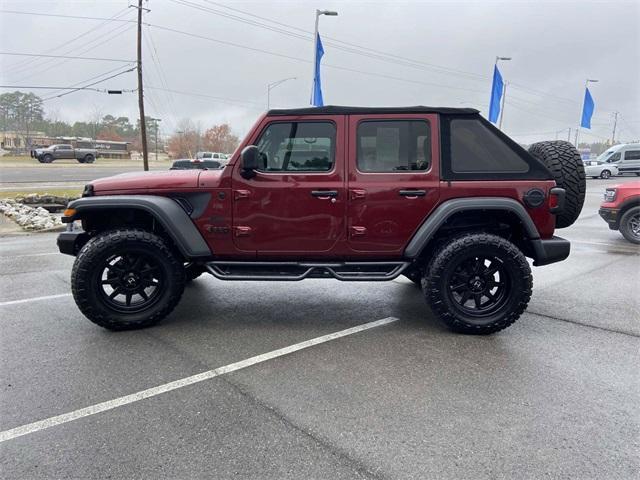 used 2021 Jeep Wrangler Unlimited car, priced at $35,985