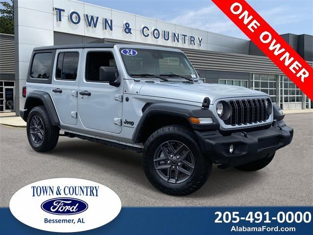 used 2024 Jeep Wrangler car, priced at $36,372