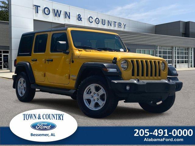 used 2021 Jeep Wrangler Unlimited car, priced at $26,990