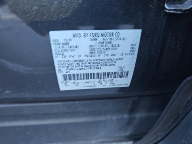 used 2020 Ford Explorer car, priced at $23,765