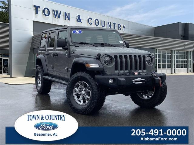 used 2020 Jeep Wrangler Unlimited car, priced at $29,890