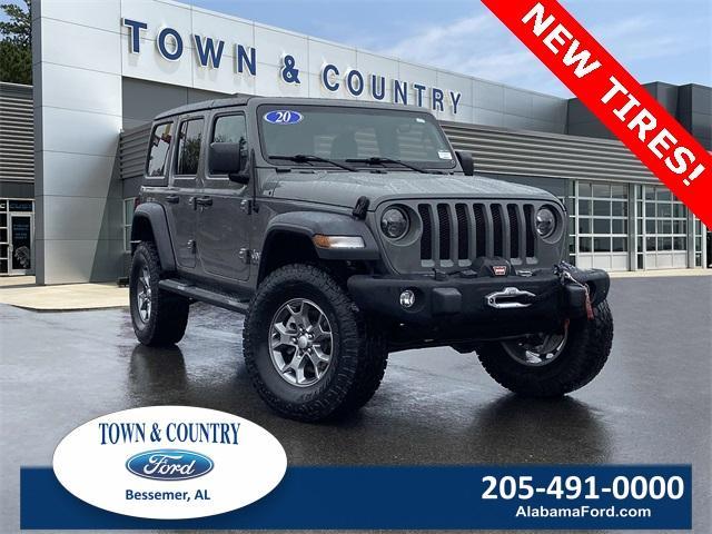 used 2020 Jeep Wrangler Unlimited car, priced at $30,985