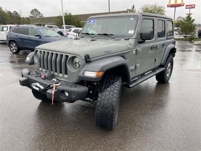 used 2020 Jeep Wrangler Unlimited car, priced at $29,890