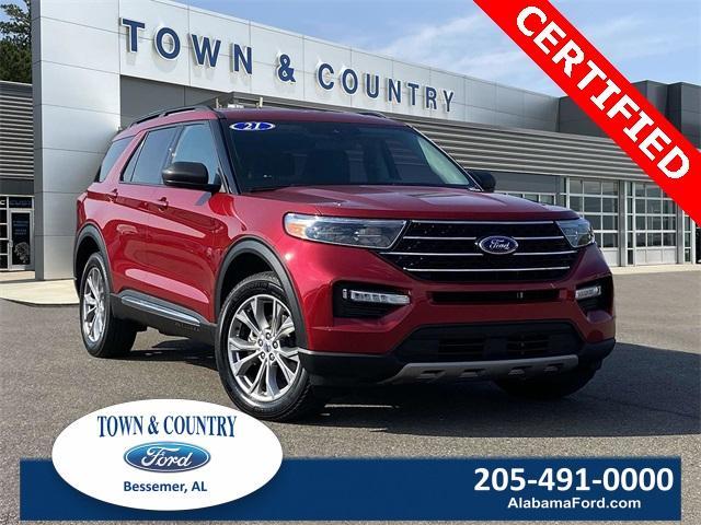 used 2021 Ford Explorer car, priced at $27,999