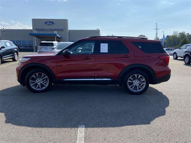 used 2021 Ford Explorer car, priced at $31,446