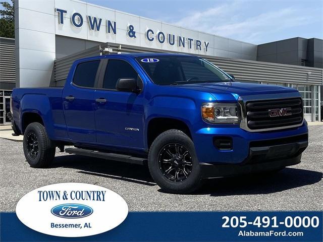 used 2018 GMC Canyon car, priced at $20,990
