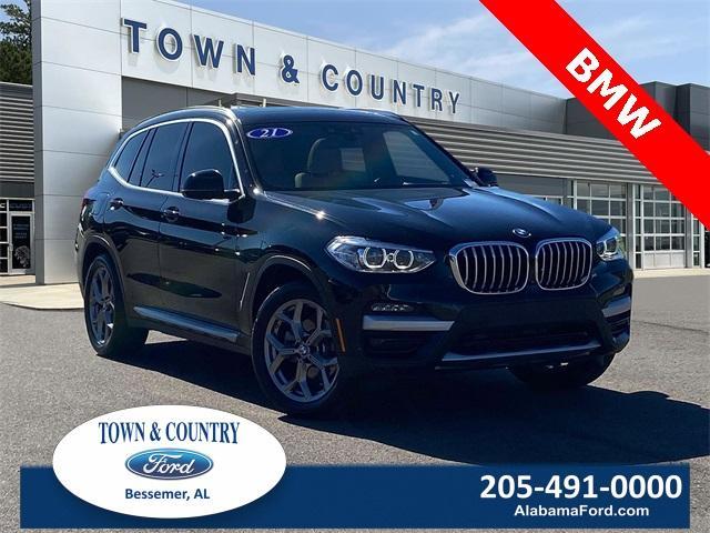 used 2021 BMW X3 car, priced at $26,988