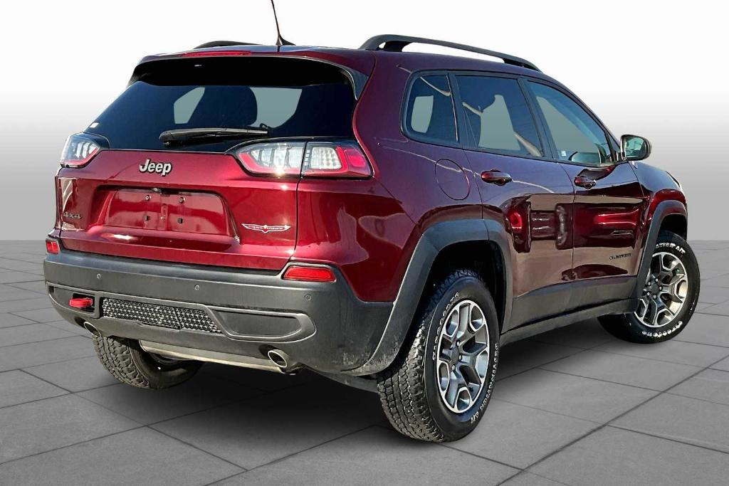 used 2021 Jeep Cherokee car, priced at $23,657