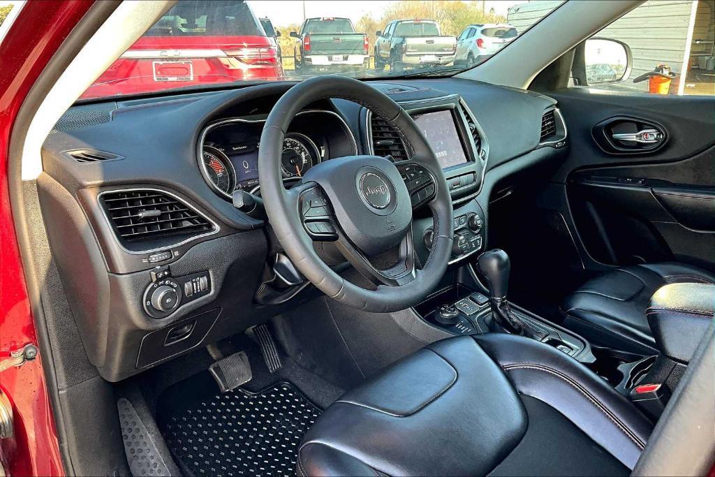 used 2021 Jeep Cherokee car, priced at $23,657