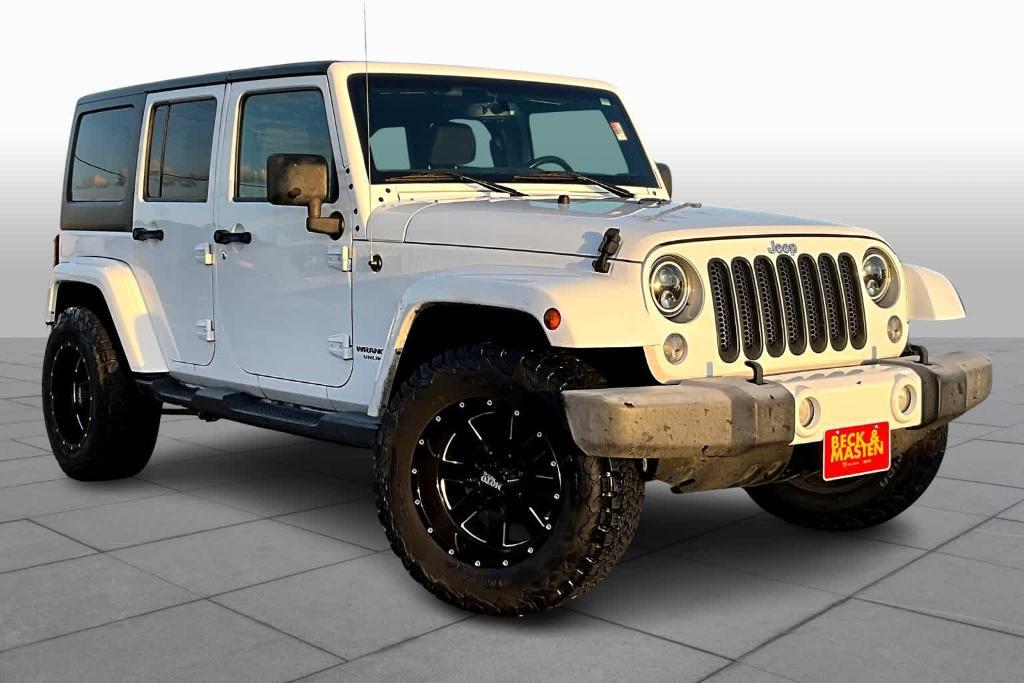 used 2016 Jeep Wrangler Unlimited car, priced at $19,600