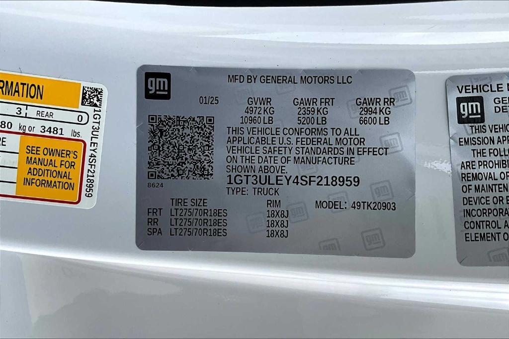 new 2025 GMC Sierra 2500 car, priced at $56,983