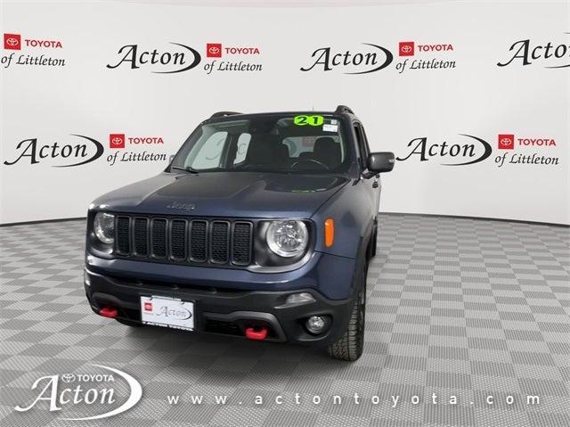 used 2021 Jeep Renegade car, priced at $18,697