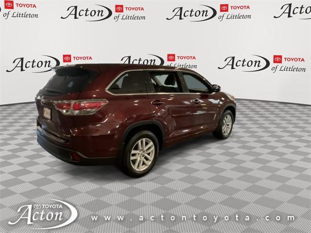 used 2015 Toyota Highlander car, priced at $15,727