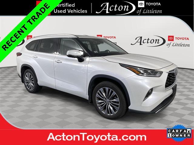 used 2021 Toyota Highlander car, priced at $38,423