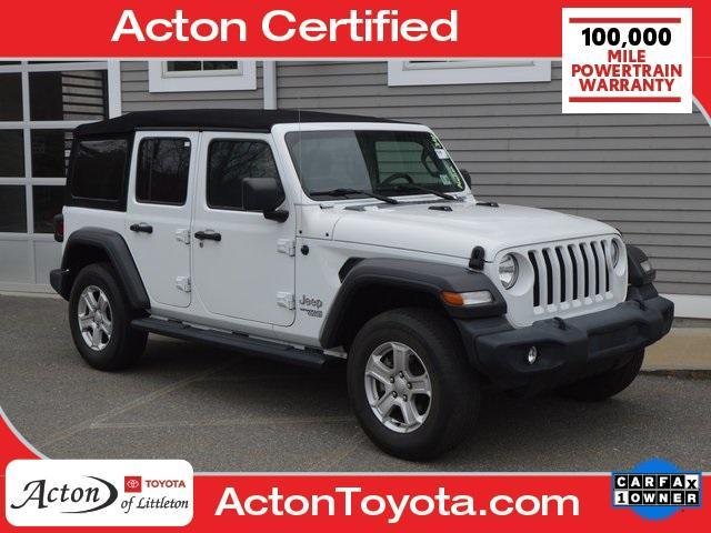 used 2020 Jeep Wrangler Unlimited car, priced at $29,775