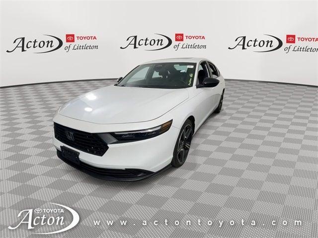 used 2024 Honda Accord Hybrid car, priced at $27,595